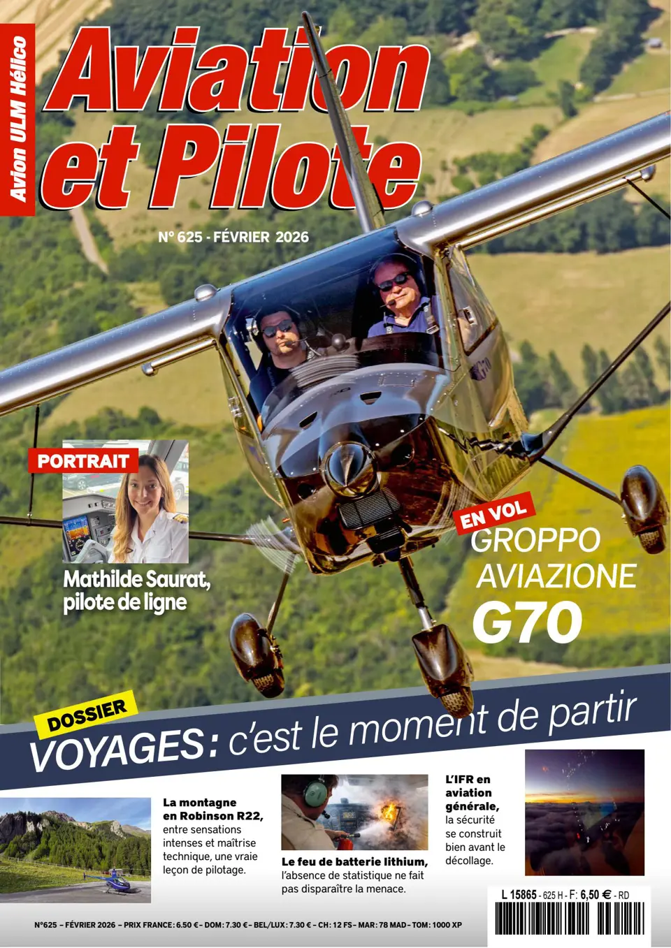 Avionics Testing Aviation et Pilote Magazine - Février 2026 Back Issue