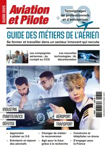 Guide des métiers de l'aérien 2025 
                issue Guide des métiers de l'aérien 2025