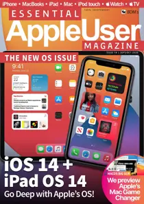 Essential AppleUser Sept/Oct 2020 
                issue Essential AppleUser Sept/Oct 2020