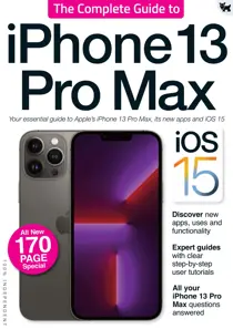 Essential Apple User iPhone 13 Pro Max GuideBook