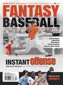 Beckett Baseball Magazine Fantasy Baseball 2015