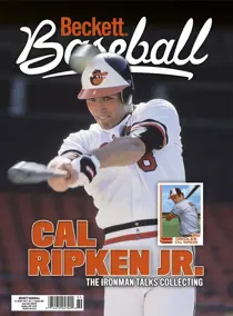 Beckett Baseball Magazine 
                issue Jan 2021