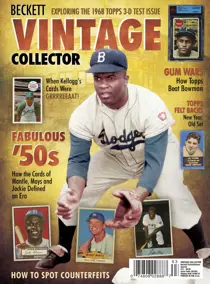 Beckett Baseball Magazine Vintage Collector 2015