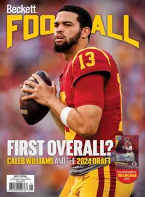 Beckett Football Magazine Complete Your Collection Cover 2