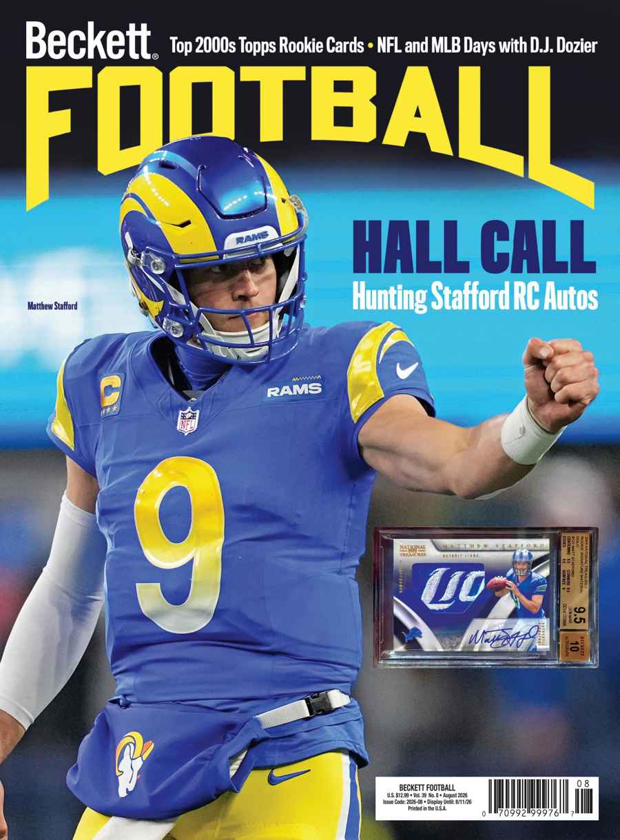 Beckett Football Magazine issue 2026-08 (Football-Aug)