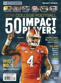 Collage Impact Player's 2016 
                issue Collage Impact Player's 2016