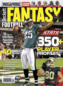 Fantasy Football Fall 2014 
                issue Fantasy Football Fall 2014