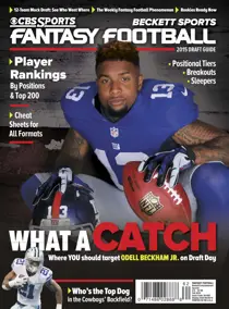 Fantasy Football Fall 2015 
                issue Fantasy Football Fall 2015