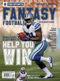 Fantasy Football Summer 2016 
                issue Fantasy Football Summer 2016