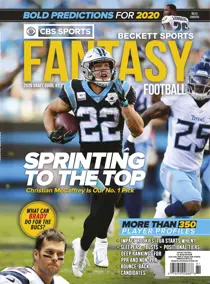 Beckett Football Magazine Fantasy Ftball 2-20
