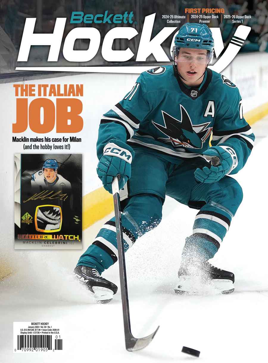 Beckett Hockey Magazine issue 2026-01 (Hockey-Jan)