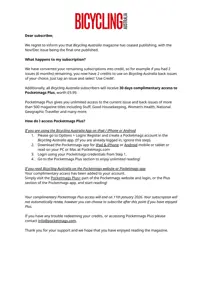 Important Notice 
                issue Important Notice