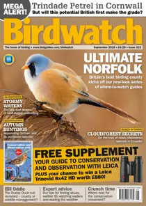 September 2018 - FREE GUIDE TO CONSERVATION AND OBSERVATION WITH LEICA 
                issue September 2018 - FREE GUIDE TO CONSERVATION AND OBSERVATION WITH LEICA