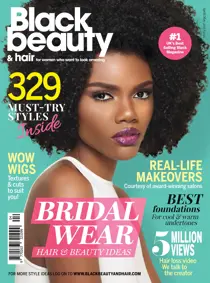 Black Beauty & Hair April/May 2017 
                issue Black Beauty & Hair April/May 2017