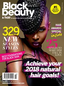 Black Beauty & Hair February/March 2018 
                issue Black Beauty & Hair February/March 2018