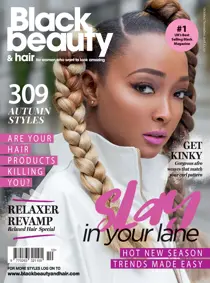 Black Beauty & Hair October/November 2018 
                issue Black Beauty & Hair October/November 2018