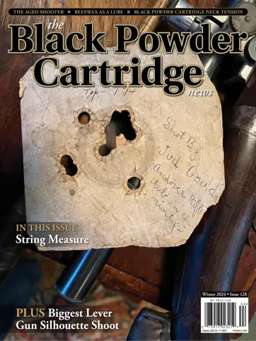 Black Powder Cartridge News Preview