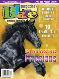 Blaze Magazine For Horse Crazy Kids Fall 2021