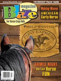 Blaze Magazine For Horse Crazy Kids No 66 Fall 2019