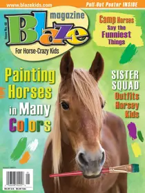 Blaze Magazine For Horse Crazy Kids Spring 2020