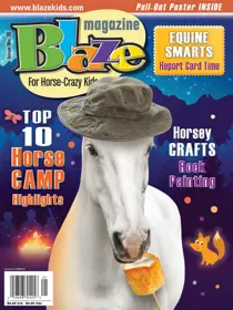 Blaze Magazine For Horse Crazy Kids Spring 2022