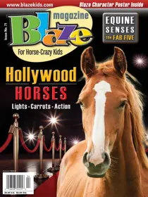 Blaze Magazine For Horse Crazy Kids Winter 2021