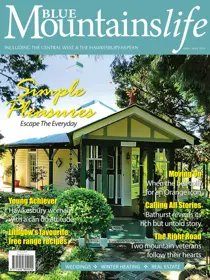 Blue Mountains Life ApriMay 2014 
                issue Blue Mountains Life ApriMay 2014