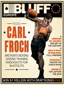 Bluff Europe July 2016 
                issue Bluff Europe July 2016