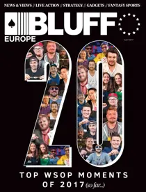 Bluff Europe July 2017 
                issue Bluff Europe July 2017