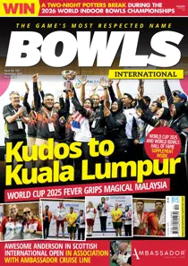 Bowls International issue December 2025