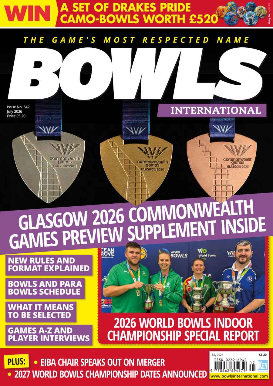 Bowls International issue July 2026