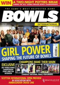 Bowls International issue Bowls International