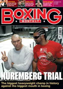 Boxing Monthly November 2009 
                issue Boxing Monthly November 2009