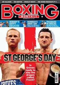 Boxing Monthly November 2013 
                issue Boxing Monthly November 2013