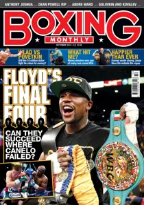 Boxing Monthly October 2013 
                issue Boxing Monthly October 2013