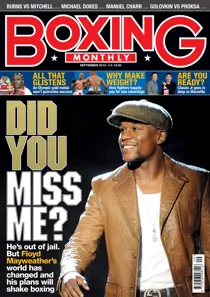 Boxing Monthly September 2012 
                issue Boxing Monthly September 2012