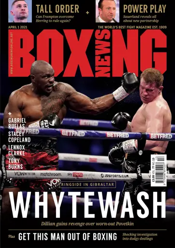 Boxing News Demo issue April 1 2021