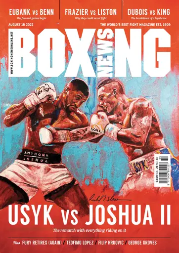 Boxing News Demo issue August 18 2022