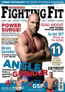 Fighting Fit - August 2010 
                issue Fighting Fit - August 2010