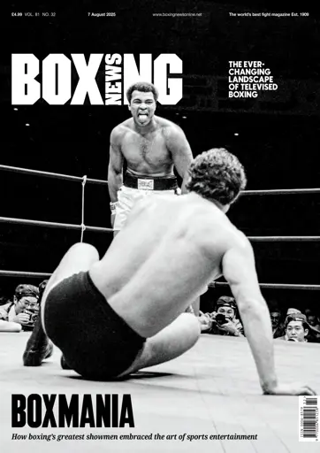 Boxing News Demo issue August 7 2025