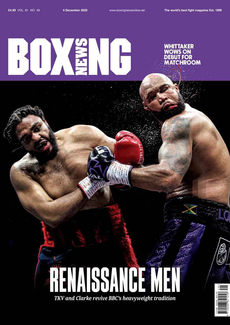 Boxing News issue December 4 2025