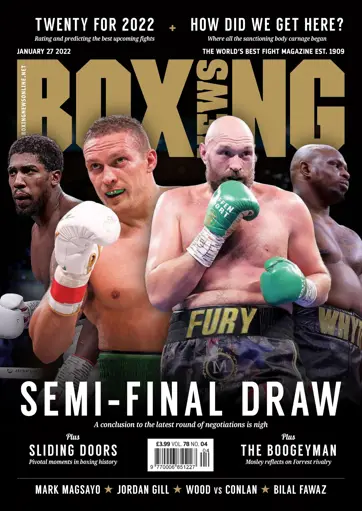 Boxing News Demo issue January 27 2022
