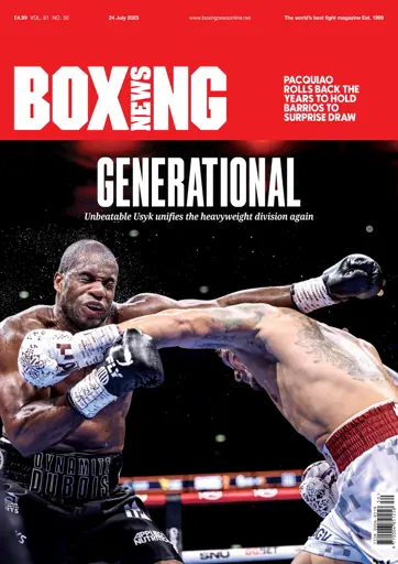 Boxing News Demo issue July 24 2025