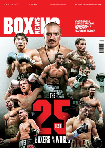 Boxing News Demo issue July 31 2025