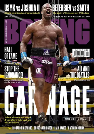 Boxing News Demo issue June 16 2022
