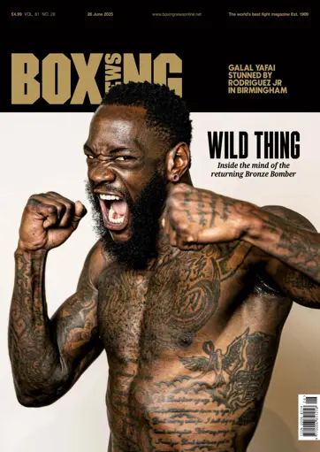 Boxing News Demo issue June 26 2025
