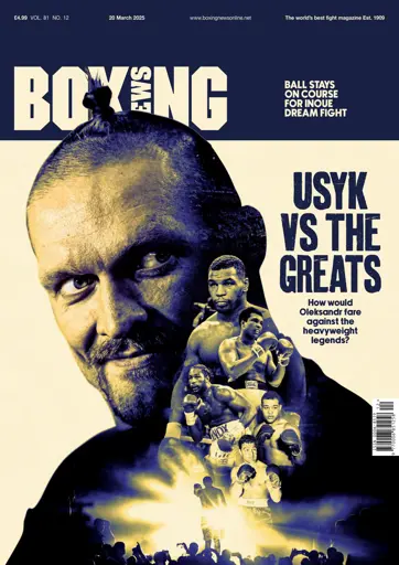 Boxing News Demo issue March 20 2025
