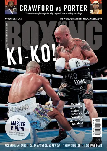Boxing News Demo issue November 18 2021