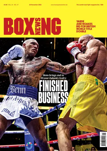 Boxing News Demo issue November 20 2025