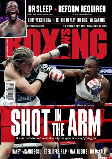 Boxing News Demo issue October 20 2022